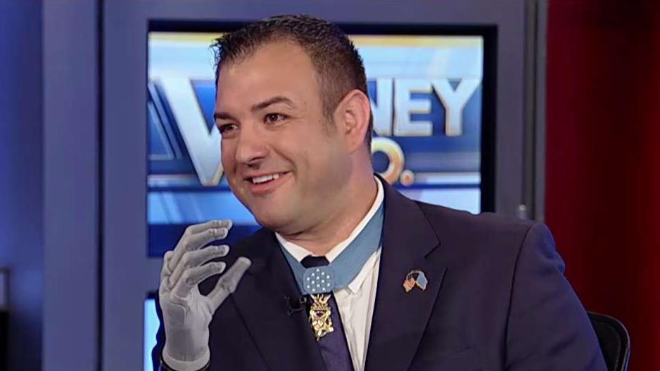 Medal of Honor recipient Sgt. Leroy Petry (Ret.) and ISG Research principal analyst Stanton Jones on Sgt. Petry's robotic prosthetic hand and the advances in robotic prosthetic technology.