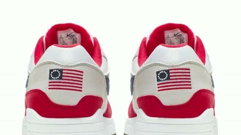 Fox 24/7 sports reporter Jared Max and The Brewer Group CEO Jack Brewer on Nike's decision to pull its Betsy Ross Flag sneaker after quarterback Colin Kaepernick raised concerns.