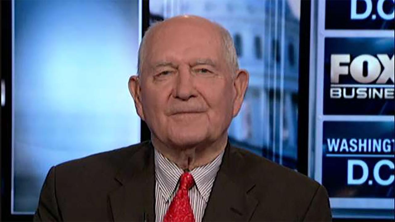 Agriculture Secretary Sonny Perdue on farmers' concerns over the USMCA deal as well as the trade tensions with China and the impact of numerous states legalizing marijuana on the agriculture industry.