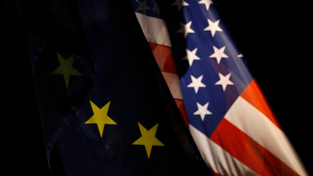FBN's Stuart Varney argues Europe is becoming increasingly hostile towards the U.S. 