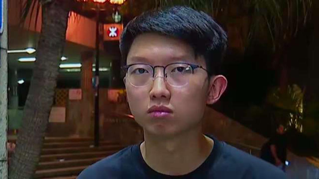 Hong Kong rally spokesperson Sunny Cheung explains what the protests are all about.