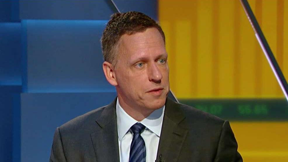 Palantir Technologies Chairman Peter Thiel discusses Google’s relationship with China and the differences between AI and AGI.