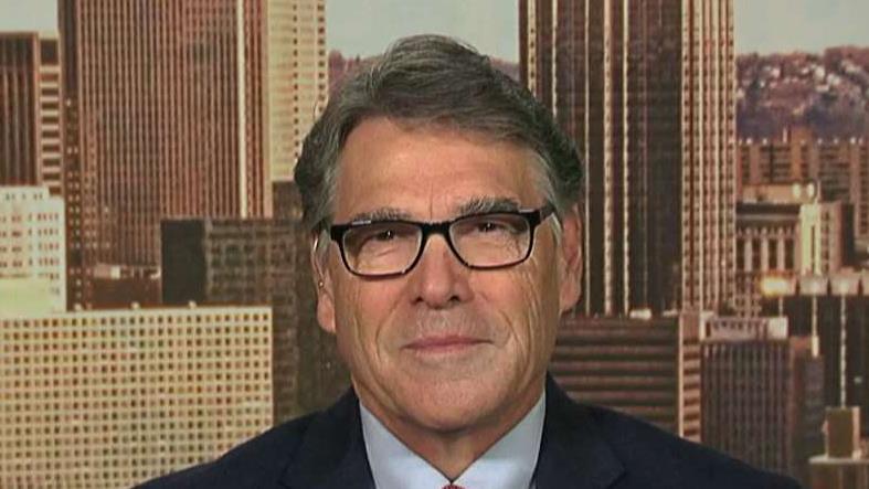 Energy Secretary Rick Perry on falling oil prices.