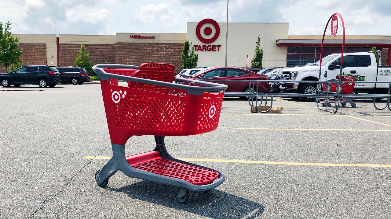 Target's stock is up by 25 percent.