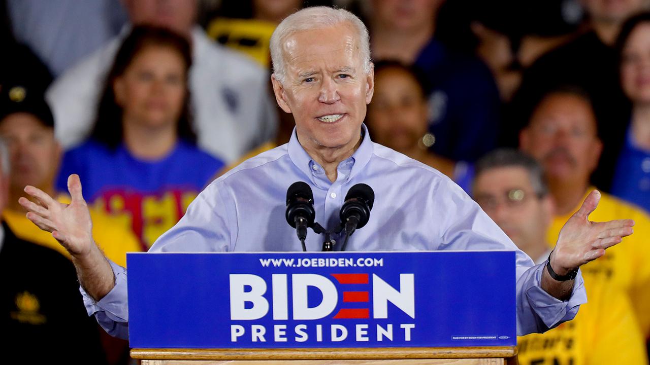 Right Turn Strategies President Chris Barron, Michael Starr Hopkins, national press secretary for John Delaney, and “The Jamie Weinstein Show” podcast host Jamie Weinstein on former Vice President Joe Biden’s recent decline in the polls. 