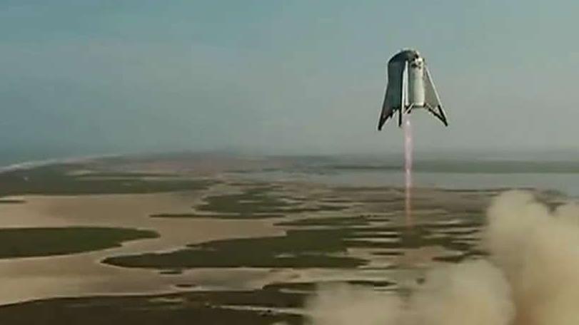 After an aborted launch attempt on Monday, SpaceX’s test vehicle Starhopper successfully completed its planned flight.