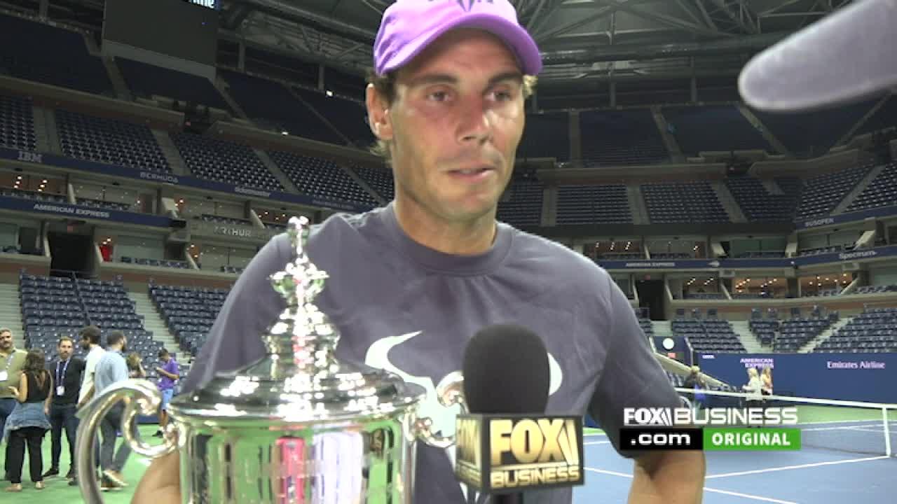 'Tennis is a very competitive sport, mentally, you have to be strong every single day,' Nadal told FOX Business.