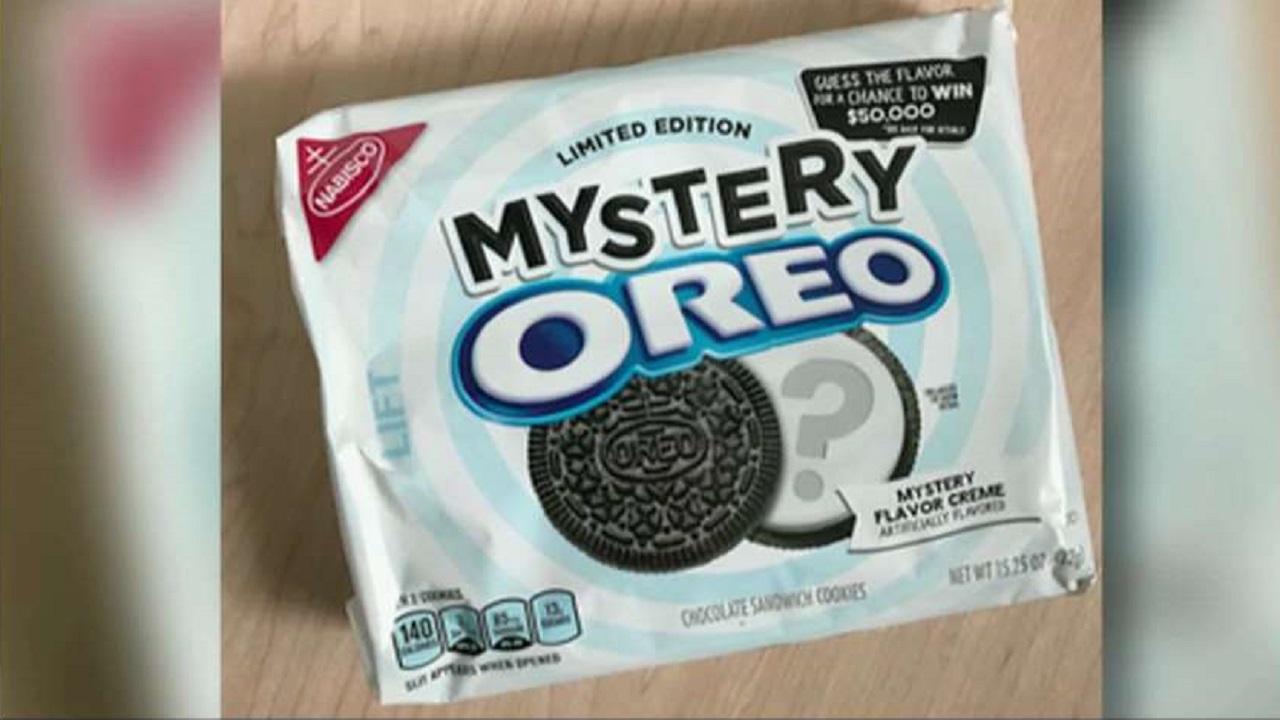 Oreo releases a new 'mystery flavor' and wants people to guess what it is for $50,000. 