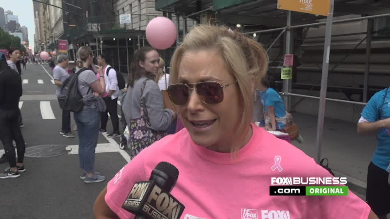 Fox News and Fox Business employees bonded together to Race for the Cure.
