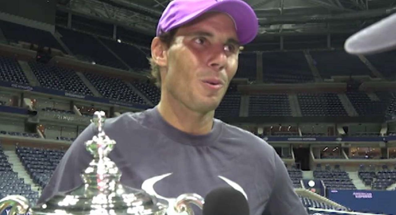 Spanish tennis star Rafael Nadal won his fourth U.S. Open and his 19th Grand Slam on Sunday. FOX Business spoke with him after his win. 