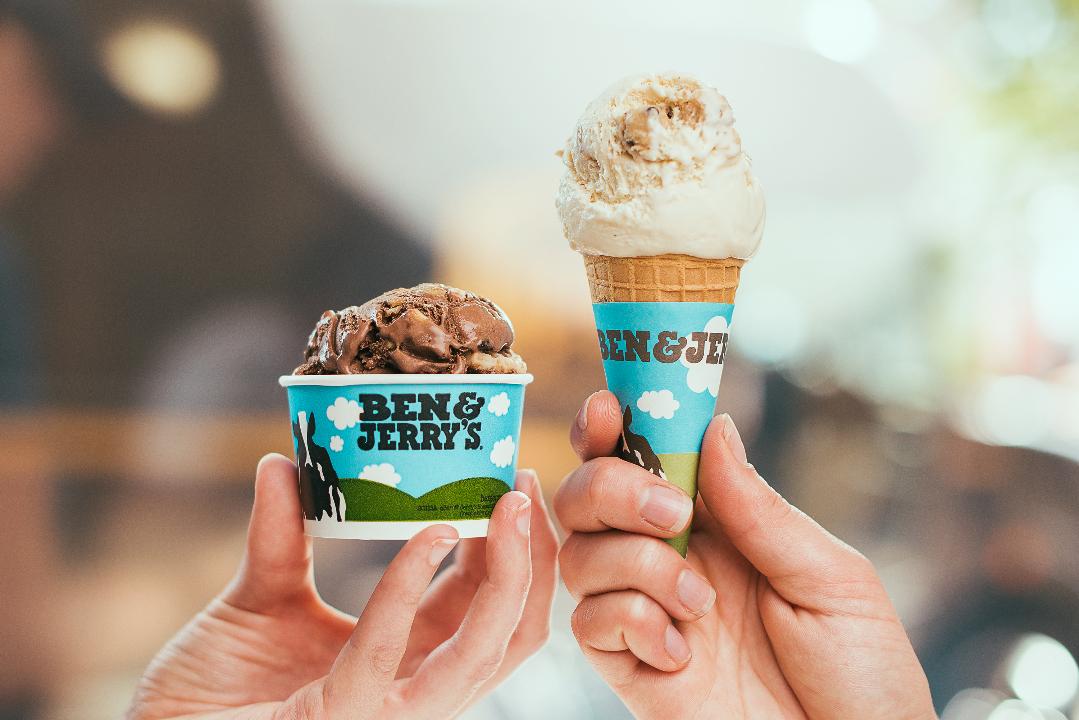 The two co-founders of the Ben &amp; Jerry's ice cream brand are scooping up some sweet treats to convince voters that Bernie Sanders is the candidate they need in the White House come 2020.