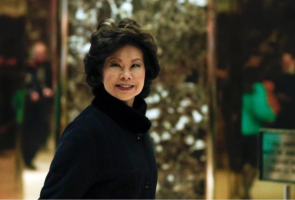 Secretary of Transportation Elaine Chao introduces the administration’s position on fuel economy standards. 