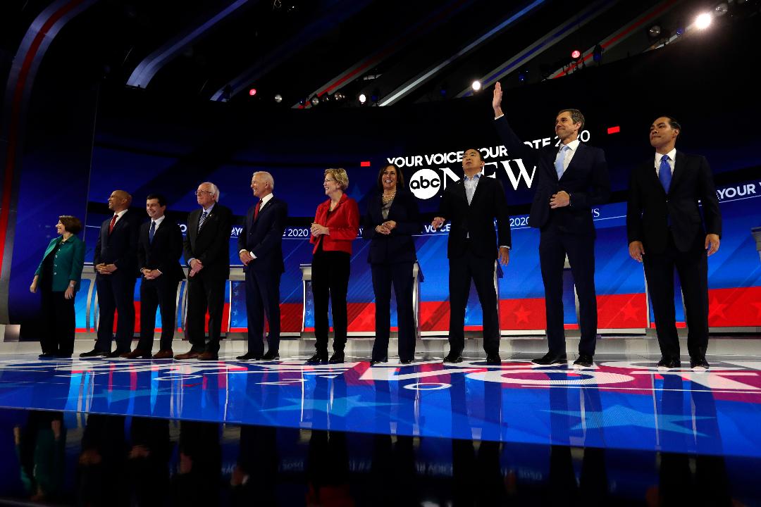 'The Five' host Juan Williams 2020 Democrats sparring over health care during the ABC debate. 