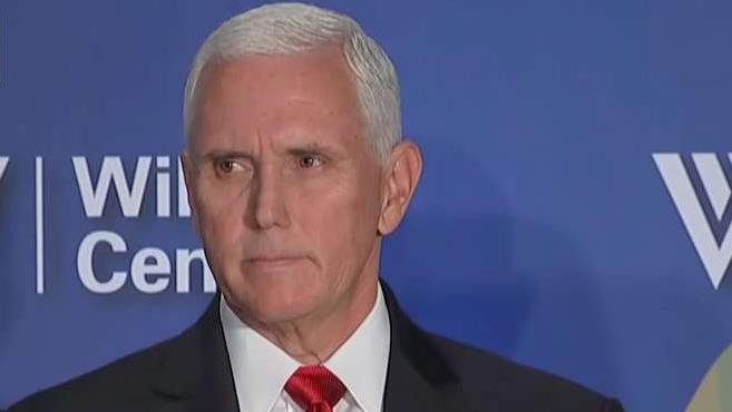 Vice President Mike Pence discusses international growth of wealth and President Trump's national security strategy.