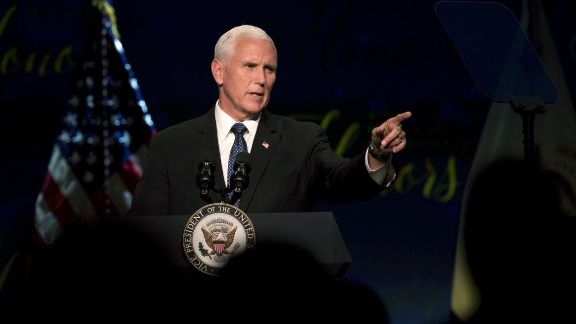 Vice President Mike Pence discusses the U.S. hope for China engaging with the world, despite China’s resistance to ‘convergence with global norms.’