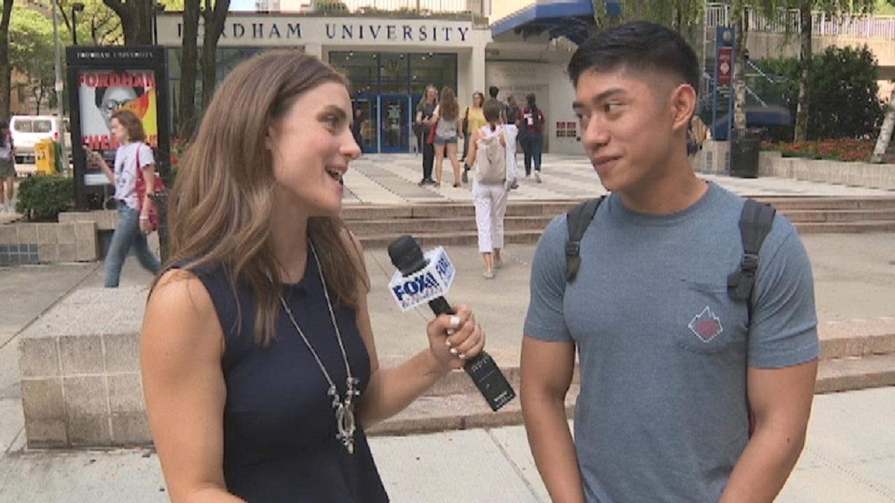 FOX Business’ Kristina Partsinevelos asks college students if they’re investing money in the stock market. 