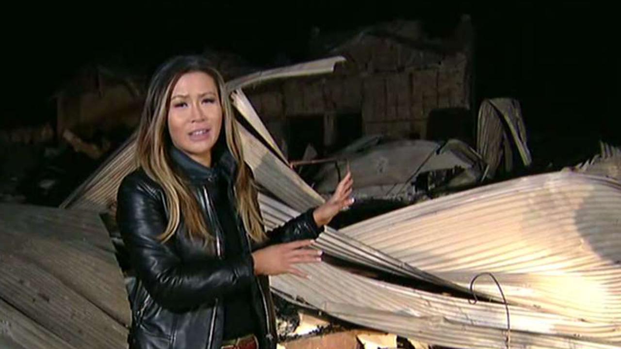 FOX Business' Susan Li reports from a California winery where the wildfire had a big impact. 