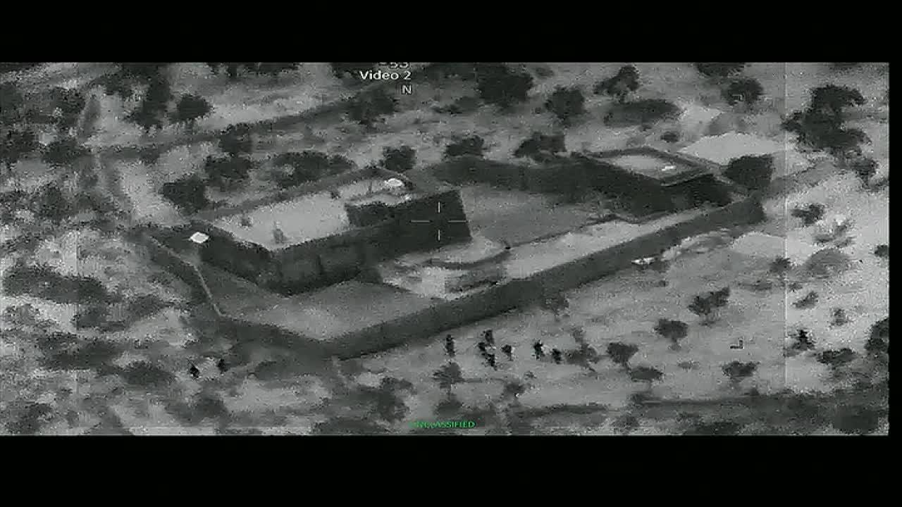 Pentagon releases first images of operation to kill Abu Bakr al-Baghdadi
