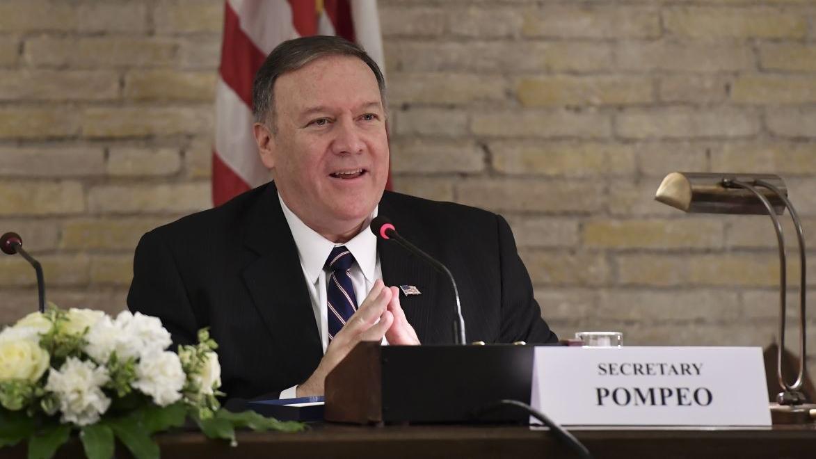 Secretary of State Mike Pompeo discusses the challenges the Communist government in China poses to the U.S. and the rest of the world.