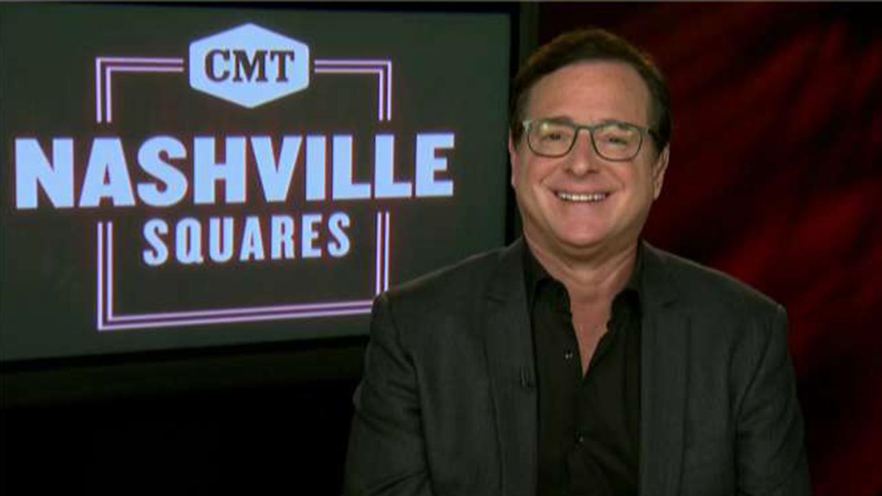 Actor and comedian Bob Saget on hosting CMT's new game show 'Nashville Squares' and the country music legends who will be featured.