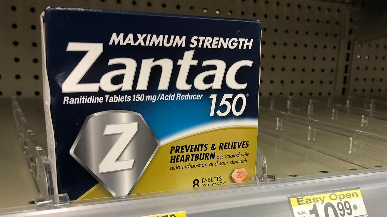 FOX Business Briefs: Stores are dropping Zantac from their shelves over risks it contains a substance that could cause cancer. ATM fees now at rate of $4.72 for an out-of-network withdrawal, an increase of 33 percent. New technology could create a substantial job cut in the banking industry. 
