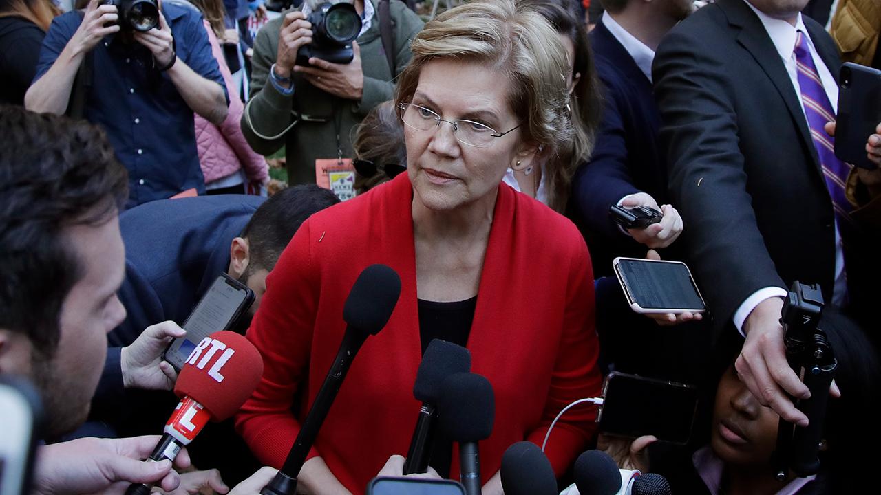 Americans for Tax Reform president Grover Norquist discusses 2020 candidate Sen. Elizabeth Warren and how she will pay for her health care plans. 