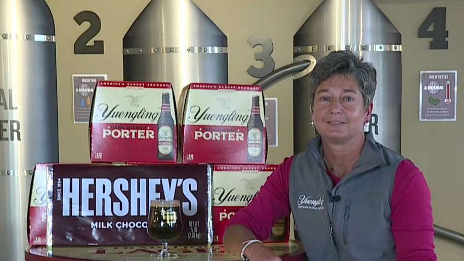 Yuengling VP of operations Jen Yuengling discusses her company’s collaboration with Hershey for the brewers chocolate porter.