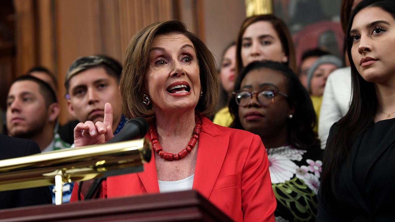 'I'd like to see us get it done this year, I mean, that would be my goal,' Speaker of the House Nancy Pelosi said about the USMCA.
