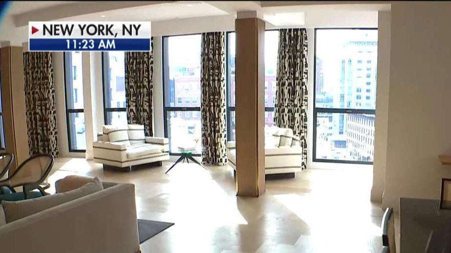 This Manhattan penthouse is on the market at the reduced price of $26 million due to NYC  tax exodus. FOX Business' Cheryl Casone with more.
