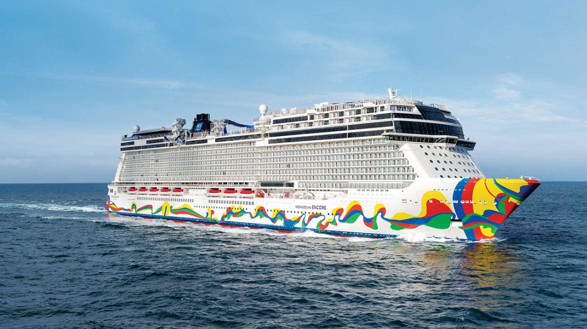 Norwegian Cruise Line Holdings CEO Frank Del Rio discusses the largest ship in his company’s fleet now in port in New York City and the range of amenities and luxuries on board.