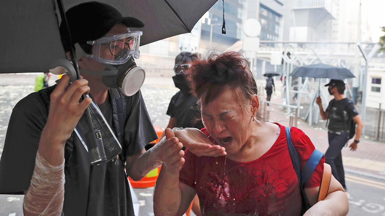 Tiananmen Square survivor Rose Tang describes the violent assaults the Chinese government and Hong Kong police are inflicting on the Hong Kong protesters.