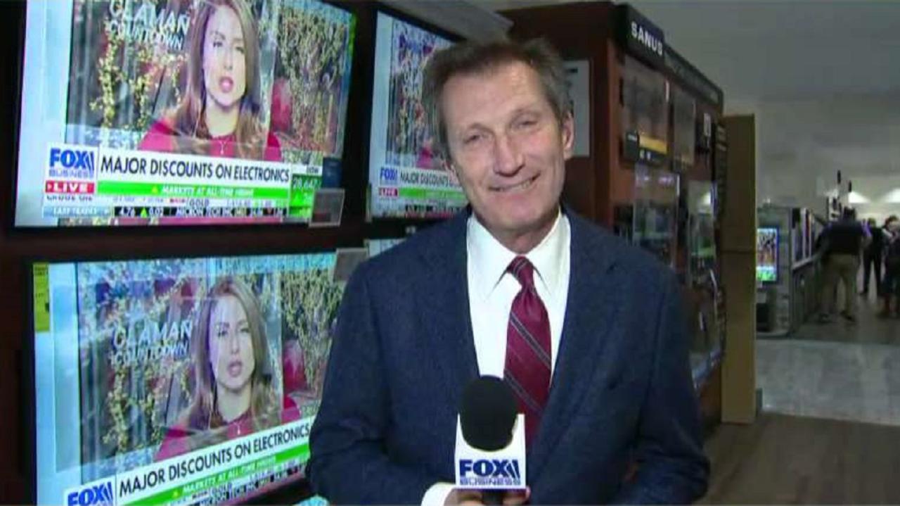 FOX Business’ Jeff Flock and Abt Electronics’ Carl Prouty discuss why tech products like TVs and video game consoles are on sale today. Prouty says retailers often over order products and then discount them to make room for the new year’s gadgets.