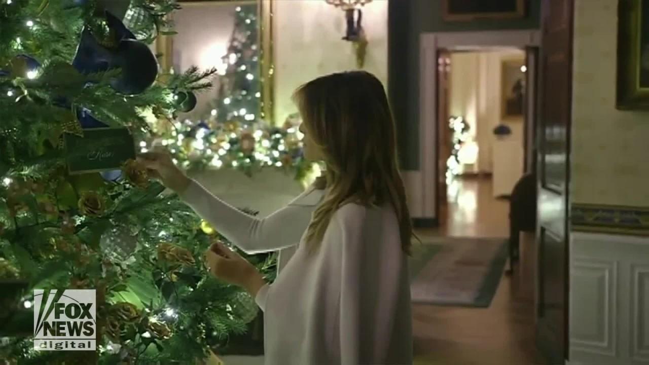 Melania Trump paid special attention to detail when decorating the White House for Christmas.