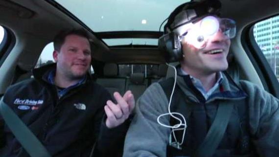 FOX Business' Grady Trimble takes Ford's hangover simulation suit for a test drive. 