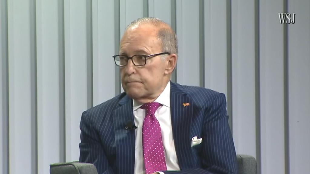 White House economic adviser Larry Kudlow will not give specifics on what the tax cuts may include, but he says they will have a strong emphasis on middle-class tax relief, while speaking on the Wall Street Journal CEO Council.