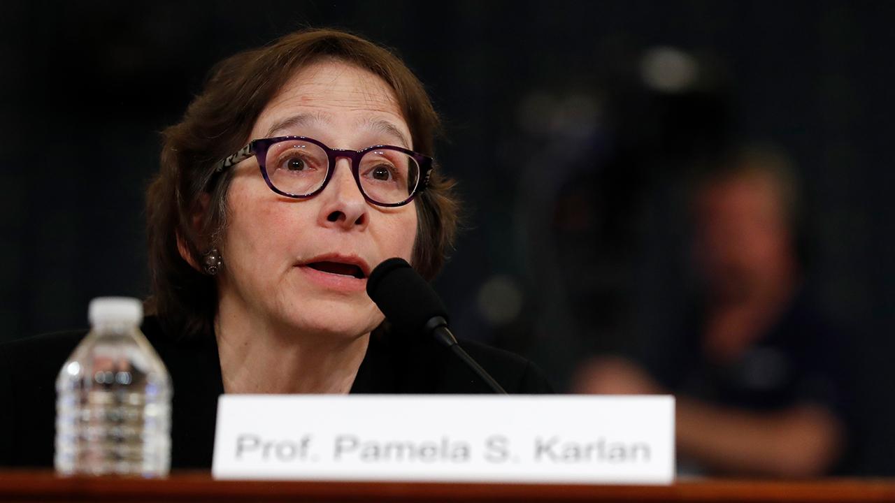Stanford University professor Pamela Karlan, one of the Democrat’s academic witnesses, apologized for a comment she made about Barron Trump during Wednesday’s impeachment hearing. 
