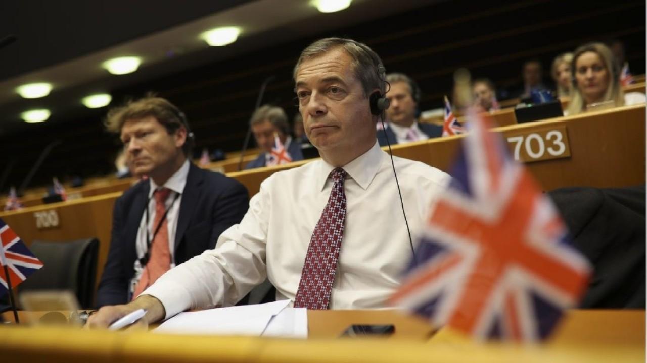 ‘Leave Means Leave’ Vice Chairman Nigel Farage reacts to Britain exiting the European Union.