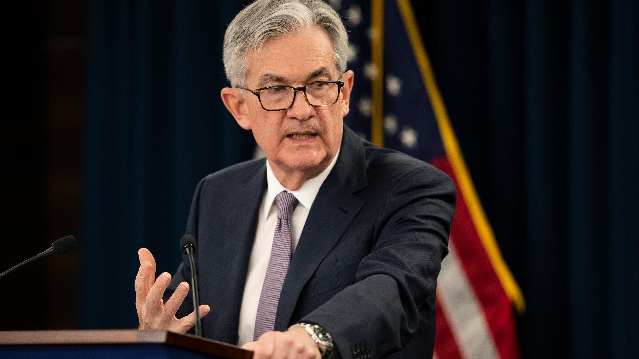 Federal Reserve Chairman Jerome Powell says the federal funds rate needs to stay within range. 