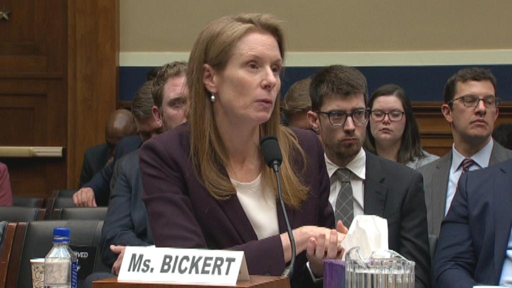 Monika Bickert, Facebook's head of product policy and counterterrorism, explains the role of the fact-checkers at the organization and how the warning screens work.