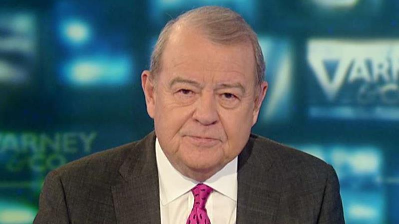 FOX Business' Stuart Varney on Trump delivering an address of strength in Davos while the impeachment trial continues.