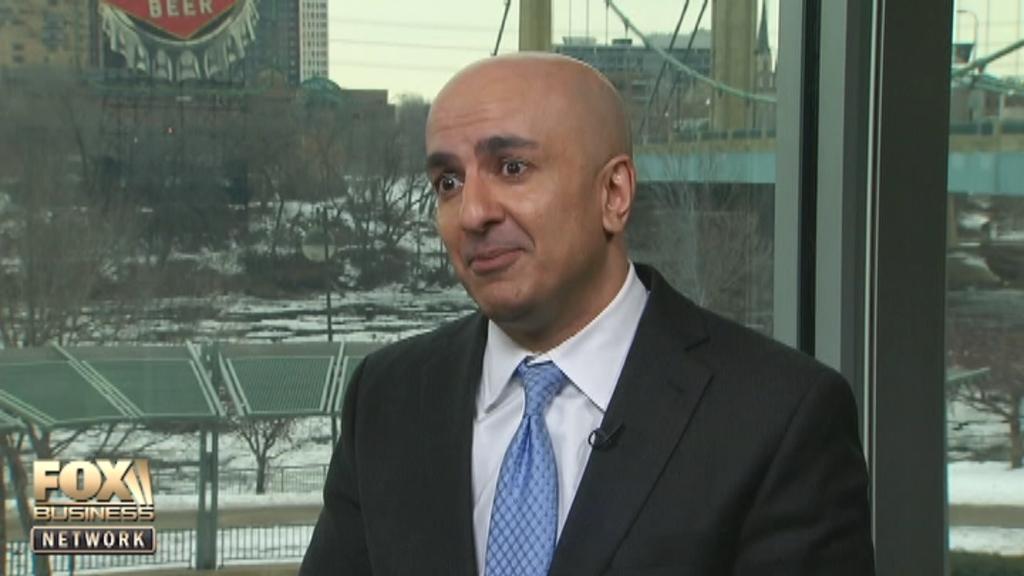 FOX Business' Edward Lawrence speaks to Minneapolis Federal Reserve Bank president Neel Kashkari says he hopes the strong labor market and climbing wages continue and a recession isn't on the horizon.