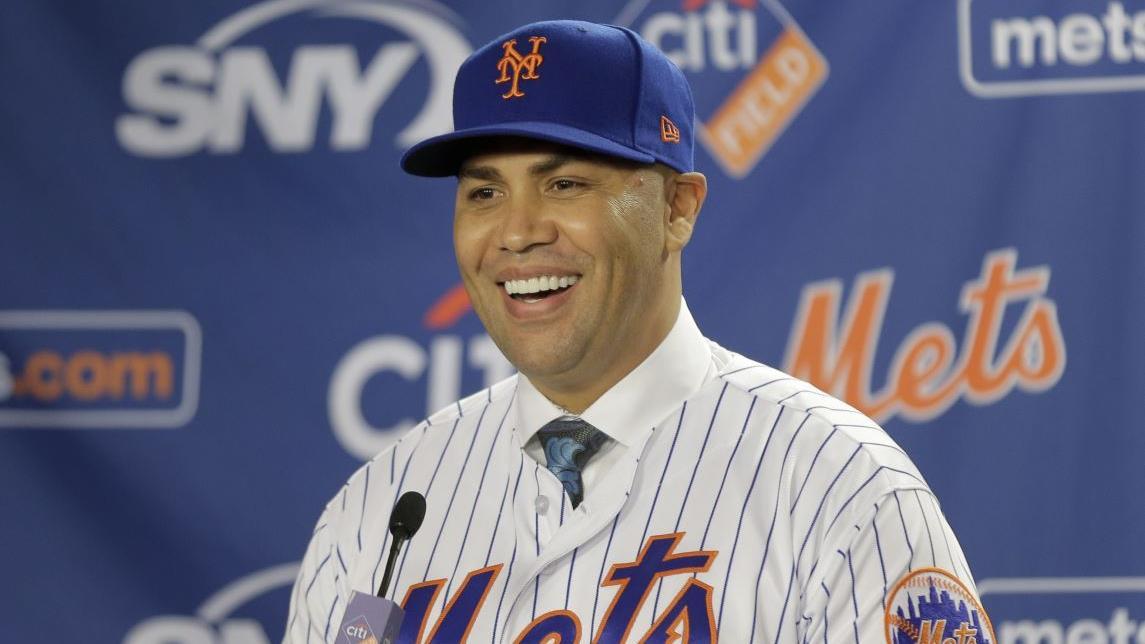 Newly named New York Mets manager Carlos Beltran is stepping down over his involvement in the Houston Astros sign-stealing scandal. 