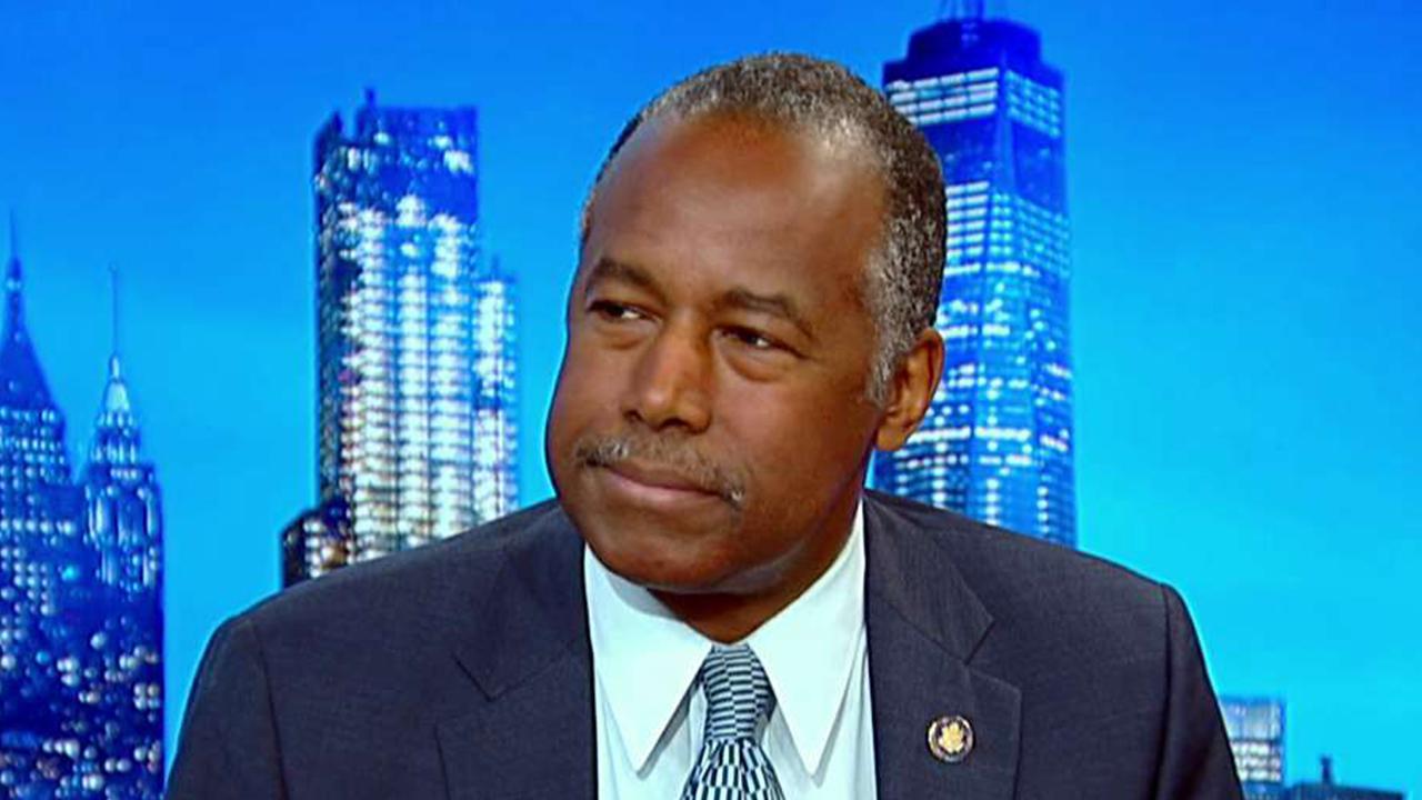 Housing and Urban Development Secretary Ben Carson discusses income inequality, 2020 Democratic candidates, job numbers and the U.S. economy. 