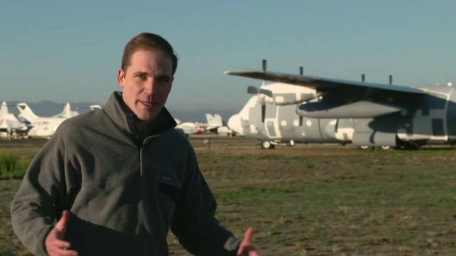 FOX Business’ Grady Trimble reports from the ‘boneyard’ where the U.S. Air Force stores and maintains retired aircraft.