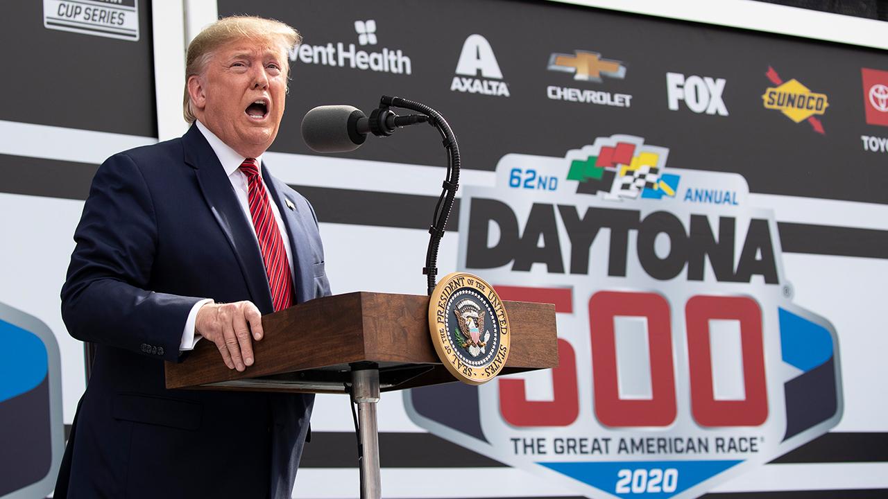 Fox News chief meteorologist Rick Reichmuth reports on the Daytona 500 delay from Florida.  