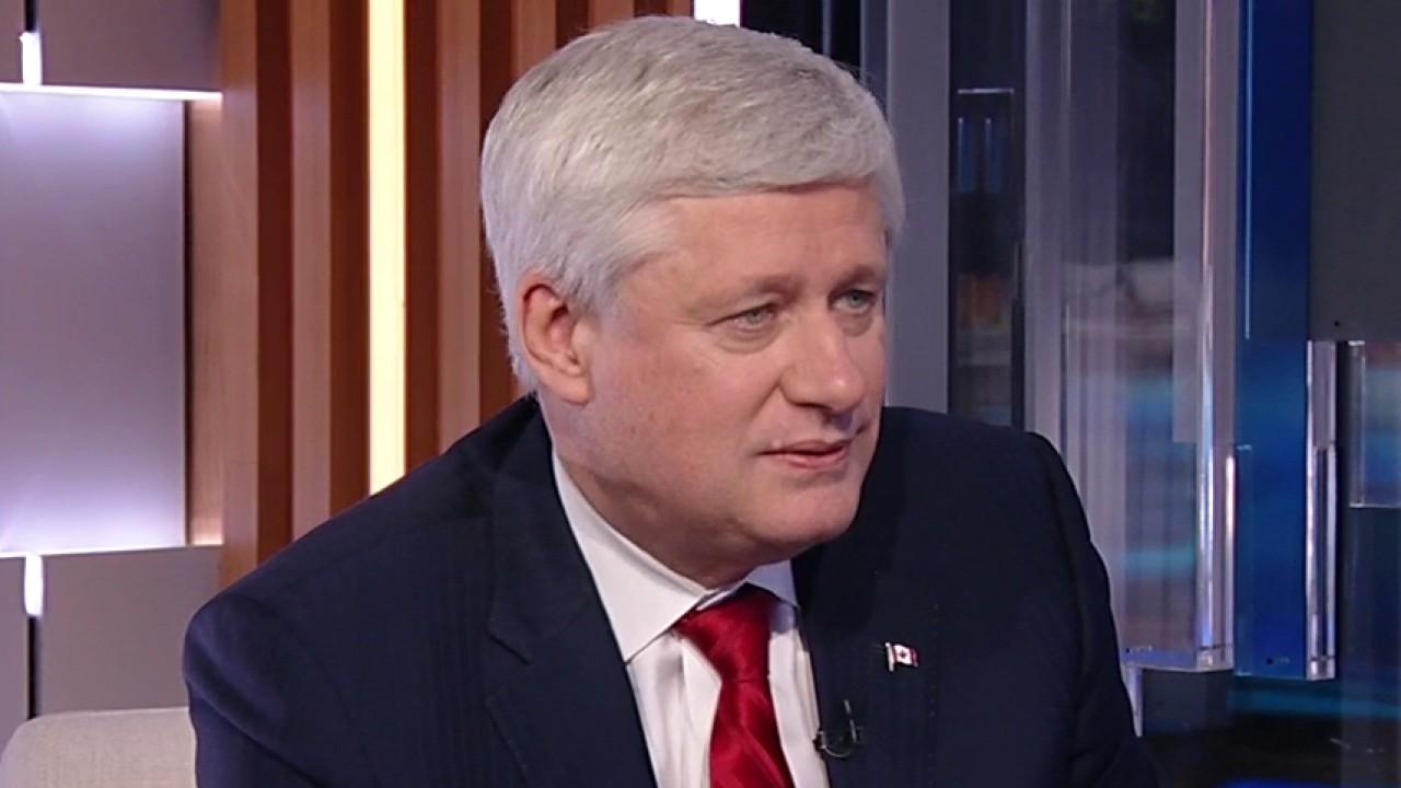 Former Canadian Prime Minister Stephen Harper discusses foreign trade, Huawei and the dangers of nuclear weaponry in Iran.