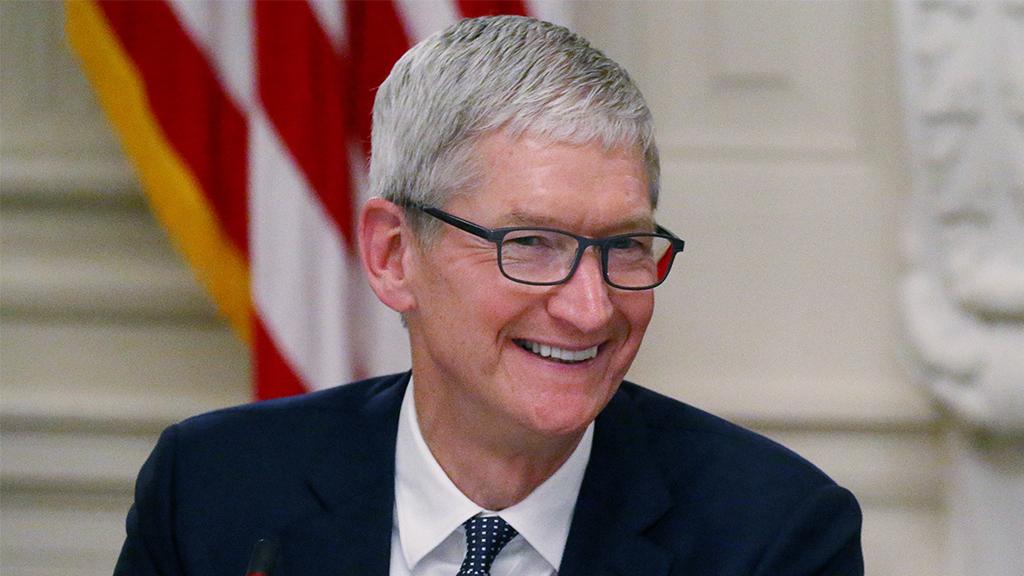 Apple CEO Tim Cook discusses his optimism towards China containing the coronavirus and how Apple is managing product supply and production.