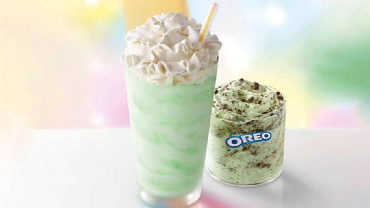 Fox Business Briefs: McDonald's Shamrock Shake is now available to celebrate the drink's 50th anniversary; new Peeps flavors including Fruit Loops, party cake, root beer and chocolate pudding are set to hit shelves this Spring.