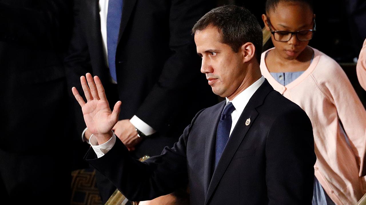 President Trump welcomed Juan Guaidó during the State of the Union, calling him the ‘true and legitimate president of Venezuela’.