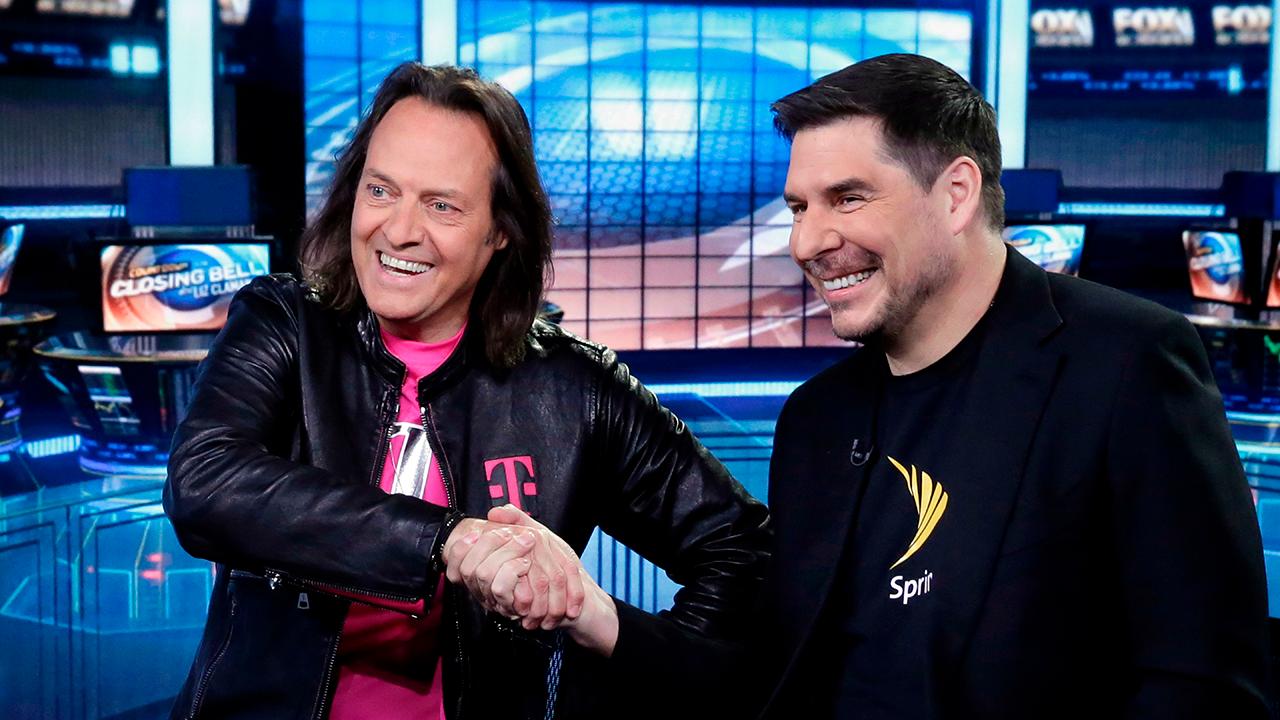 FOX Business' Charlie Gasparino explains why people within T-Mobile and Sprint are reportedly saying repricing is likely because of Sprint's deteriorating finances. 